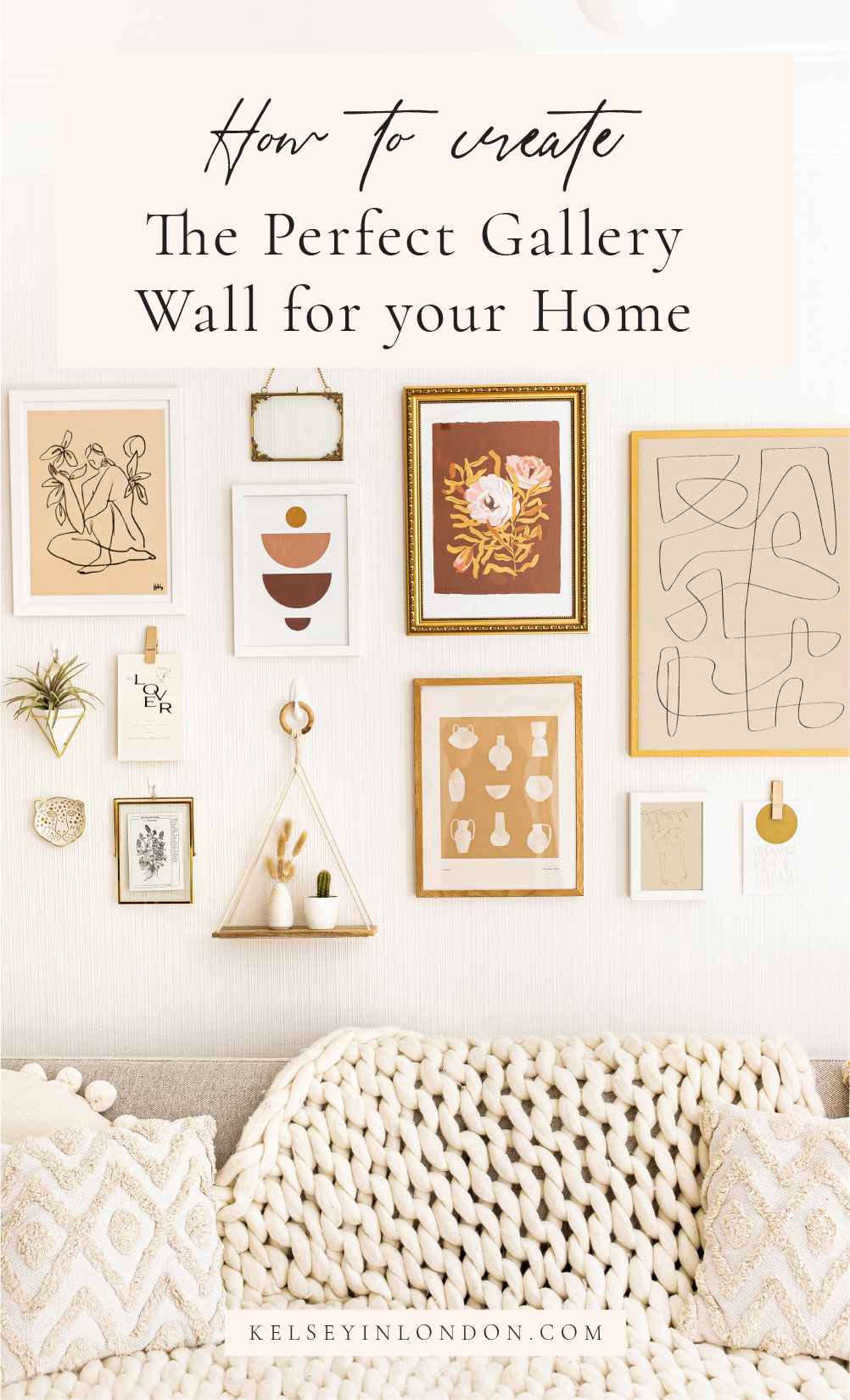 How To Create A Gallery Wall in Your Home
