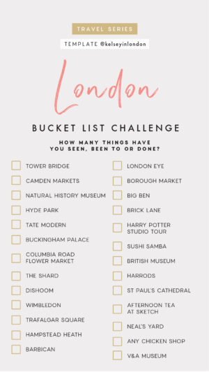 The No Bullshit Guide on Moving to London - Kelsey in London