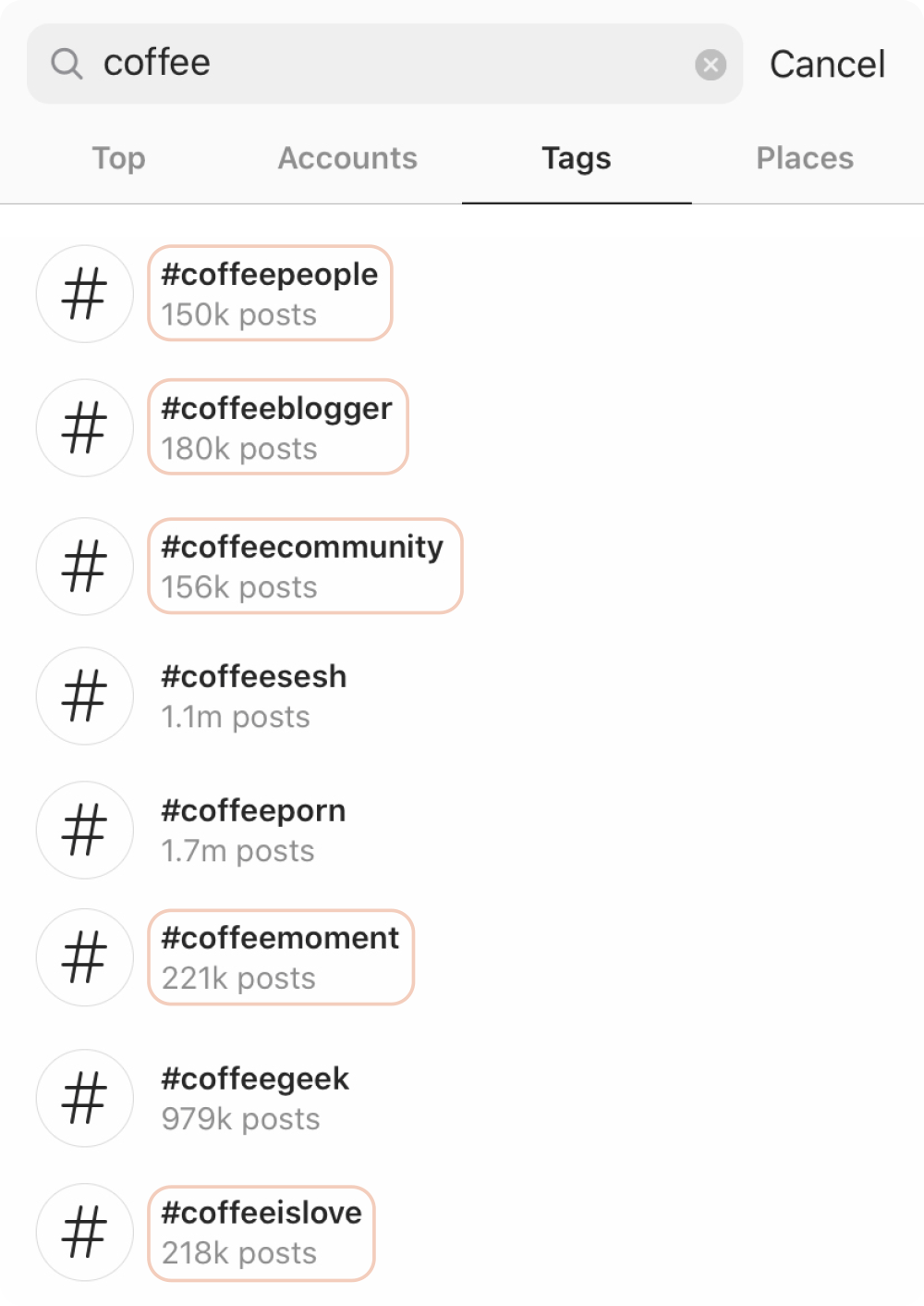 Porn tags for instagram