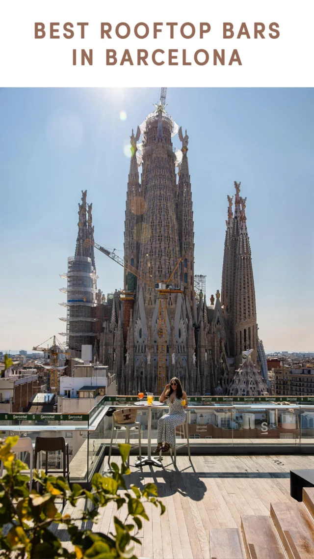🇪🇸 Comment HOLA for my free Barcelona Guide ⬇️  
💬 Comment HOLA and I’ll send you a link to my free Barcelona Travel Guide which includes:
📍Places to visit & Top Things to do 🍽️ Best restaurants & tapas bars 🍹 Cocktail bars ☕️ Beautiful cafes 🏩 Where to stay + Hotel recommendations 🚊 How to get around 📆 When to visit + a saveable Google Map with all locations pinned 🗺️⁣

🍹 Best Rooftop Bars in Barcelona: 1. Terraza de Vivi 2. Terrace of Sercotel Rosellón
3. NOXE at W Hotel
4. Tope at The Hoxton
5. The Roof at Edition 6. Nobu Rooftop

⁣ © No reposts - DM for licensing. 

🇪🇸Things to do in Barcelona. Barcelona hidden gems. Barcelona vacation. Rooftop barcelona. Barcelona itinerary. Places to visit in Barcelona. Bars in Barcelona