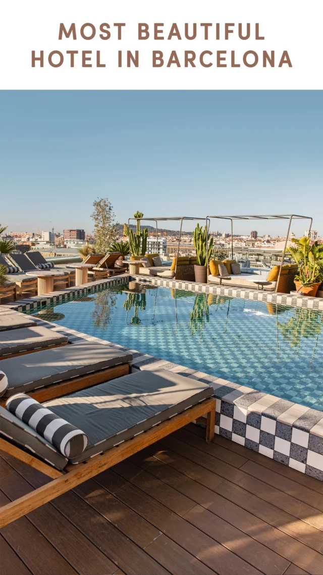 🇪🇸 The most aesthetic hotel in Barcelona ⬇️

Say hola to @thehoxtonhotel Poblenou — a design-lover’s dream in one of the most creative corners of Barcelona with the most aesthetically pleasing interiors I’ve ever laid eyes on. Every single inch of this place has been meticulously designed, even the hallways are covered in curated prints from local artists.

🏖️ FEATURES At the top of The Hoxton, there’s a gorgeous rooftop pool overlooking the city, with loungers for long afternoons and skyline views that offer a front row seat to Barcelona’s most iconic masterpiece, the Sagrada Familia. 
🍽️ DINING On the rooftop, Tope serves up Yucatan-style tacos, spicy margaritas and sea views — great for sunset but equally inviting for a long, lazy lunch. Downstairs, Four Corners is their Italian American restaurant with a Barcelona twist. Come for natural wines, crispy Detroit-style pizzas, and a lively crowd that spills out onto the terrace. There’s also a dangerously convenient grab-and-go slice shop at the front. 
🛌 ROOMS The rooms are spacious, calming, and thoughtfully detailed. Floor-to-ceiling windows, warm wooden tones, terrazzo-tiled bathrooms and those signature Hoxton headboards. Rooms start at around £160 a night and there are even Homey options with a kitchenette, dining table & lounge area if you’re in town longer.

✨ EXTRAS
This location is perfect for second time visit to Barcelona or if you’re looking to experience Barcelona like a local. You’ll be in the heart of Poblenou, one of Barcelona’s coolest neighbourhoods, filled with galleries, cafés and concept stores. It’s 15-20 minutes from Barcelona’s main attractions like the Sagrada, Barcelona Cathedral and the beach. 
💬 Comment HOLA and I’ll send you a link to my free Barcelona Travel Guide which includes:
📍Top Things to do 🍽️ Best restaurants & tapas bars 🍹 Cocktail bars ☕️ Beautiful cafes 🚊 How to get around 📆 When to visit + a saveable Google Map with all locations pinned 🗺️⁣

🇪🇸
Where to stay in Barcelona. Best hotels in Barcelona with pool. Places to visit in Barcelona. Barcelona accommodations. Things to do in Barcelona.